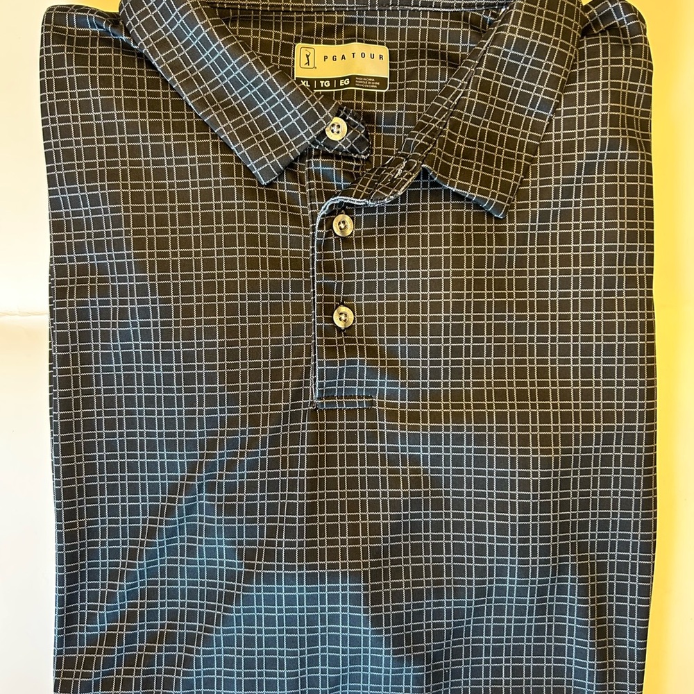 Mens PGA Tour Golf Shirt Polo Size XLarge